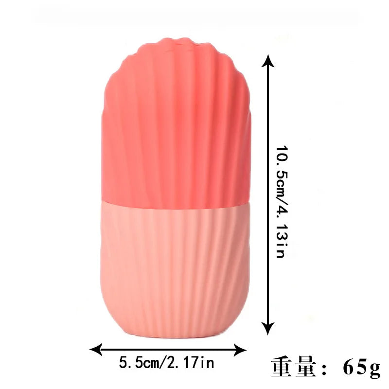 Ice Face Roller Ice Cube Beauty Massage Silicone Ice Mold For Eye Puffiness Ice Facial Roller Shrink Pores Multifunctional mold